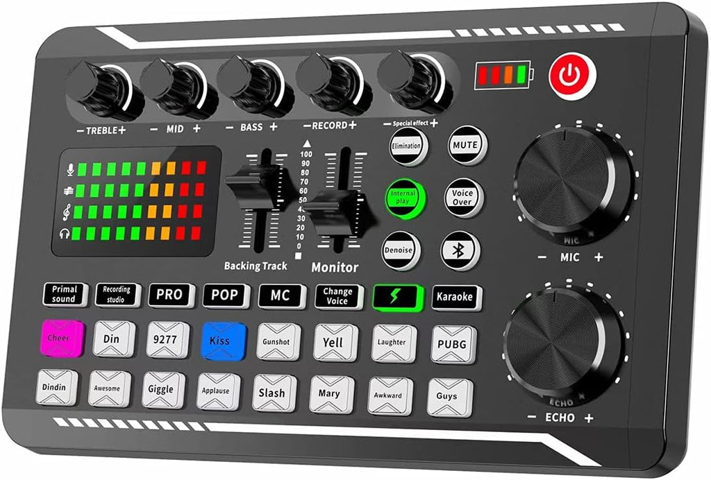 Podcast Microphone and Audio Mixer Bundle W382571