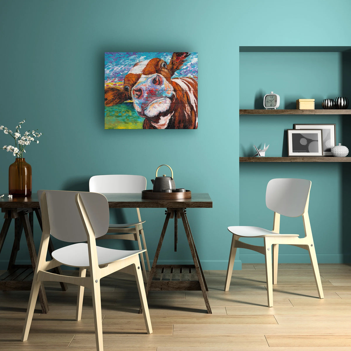 Wood Slat Art 18x22 J1577