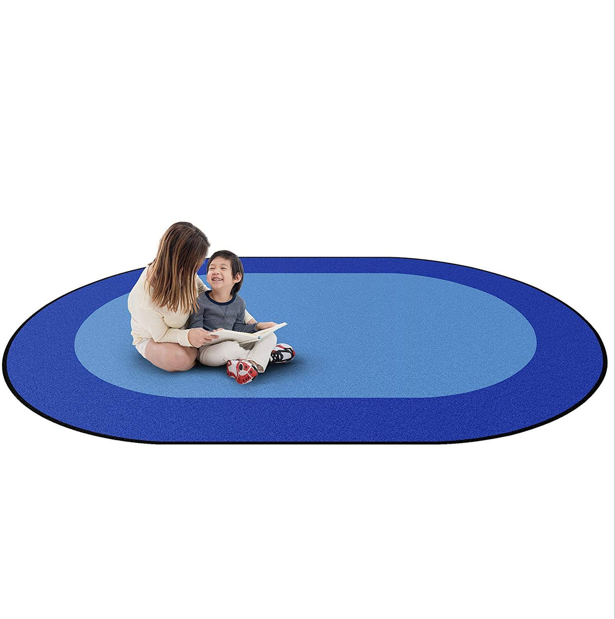 Green Oval Carpet F532382