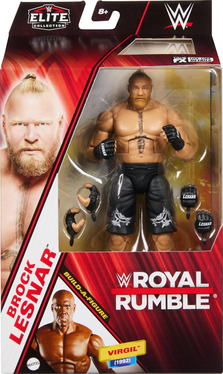 WWE Elite Collection Action Figure with Accessory and Build-A-Figure Parts Q8936