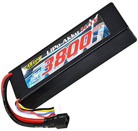 Lipo 11.1 V 3800 mAh 30 °C Box T Plug W972