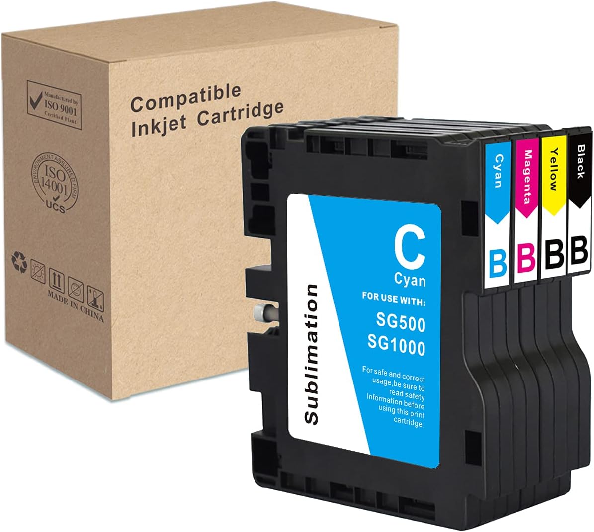 Sublimation Ink Cartridge 4-Pack T790