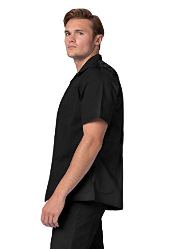 Zippered Short Sleeved Scrub Jacket P30435