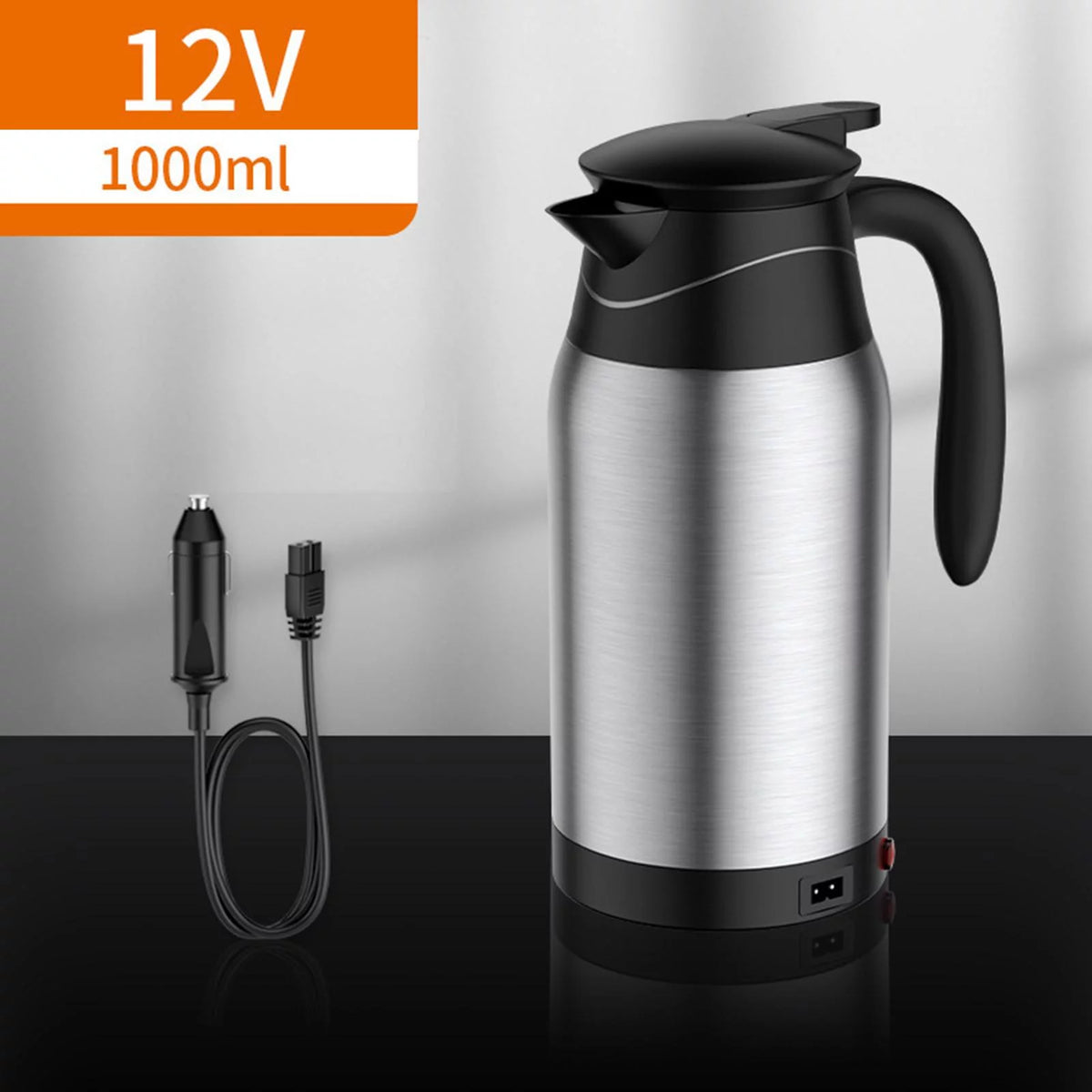 12V 24V 1L Portable Car Kettle C3709