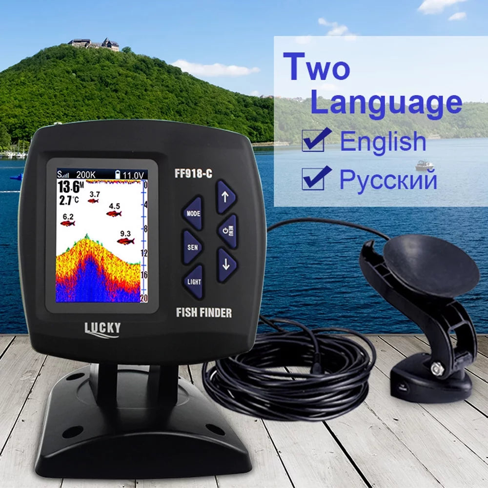Wired Dual Frequency Fish Finder K58837