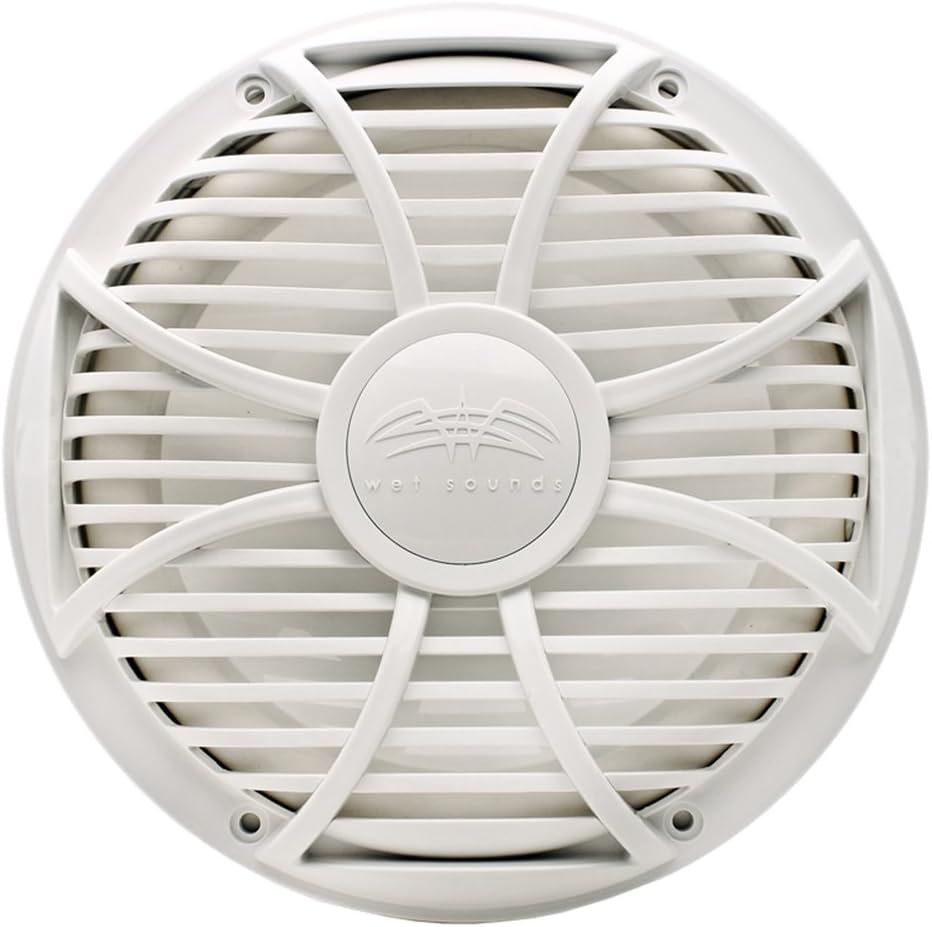 10" White Free Air Marine Subwoofer & 2-Channel Amplifier G452