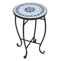 14 Round Mosaic Accent Table A890