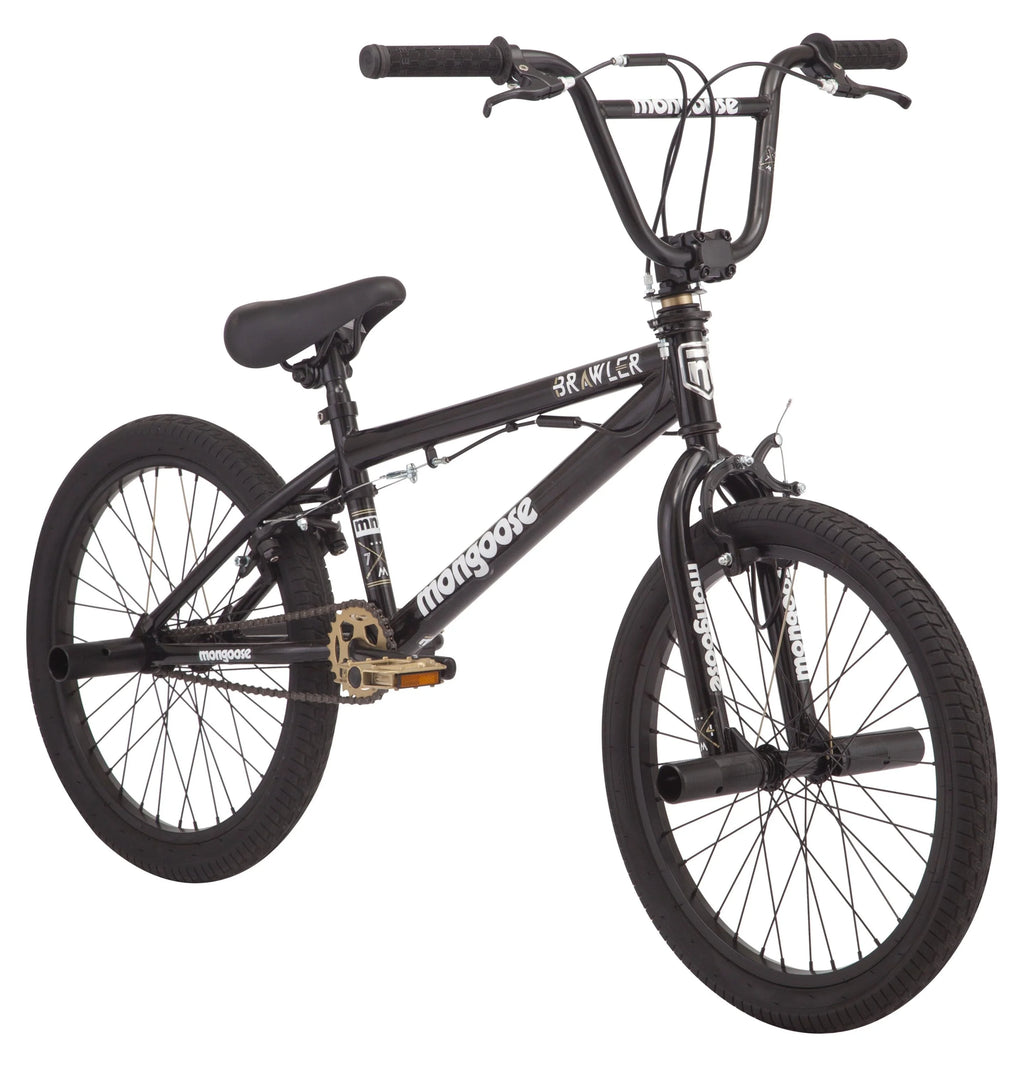 20" Black Freestyle BMX Bike L1672