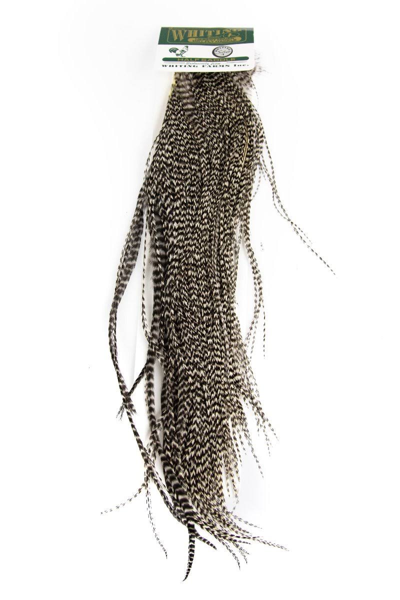 Hackle 1/2 Saddle - Dark Brown Dun S49705