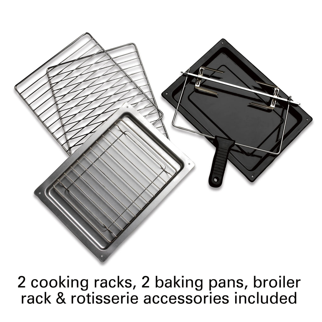 Silver Convection Rotisserie Countertop Oven K5813