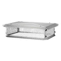 14 x 34 Chimney Cap, SS, 10x22 High, 3/4x22 Mesh Y79220