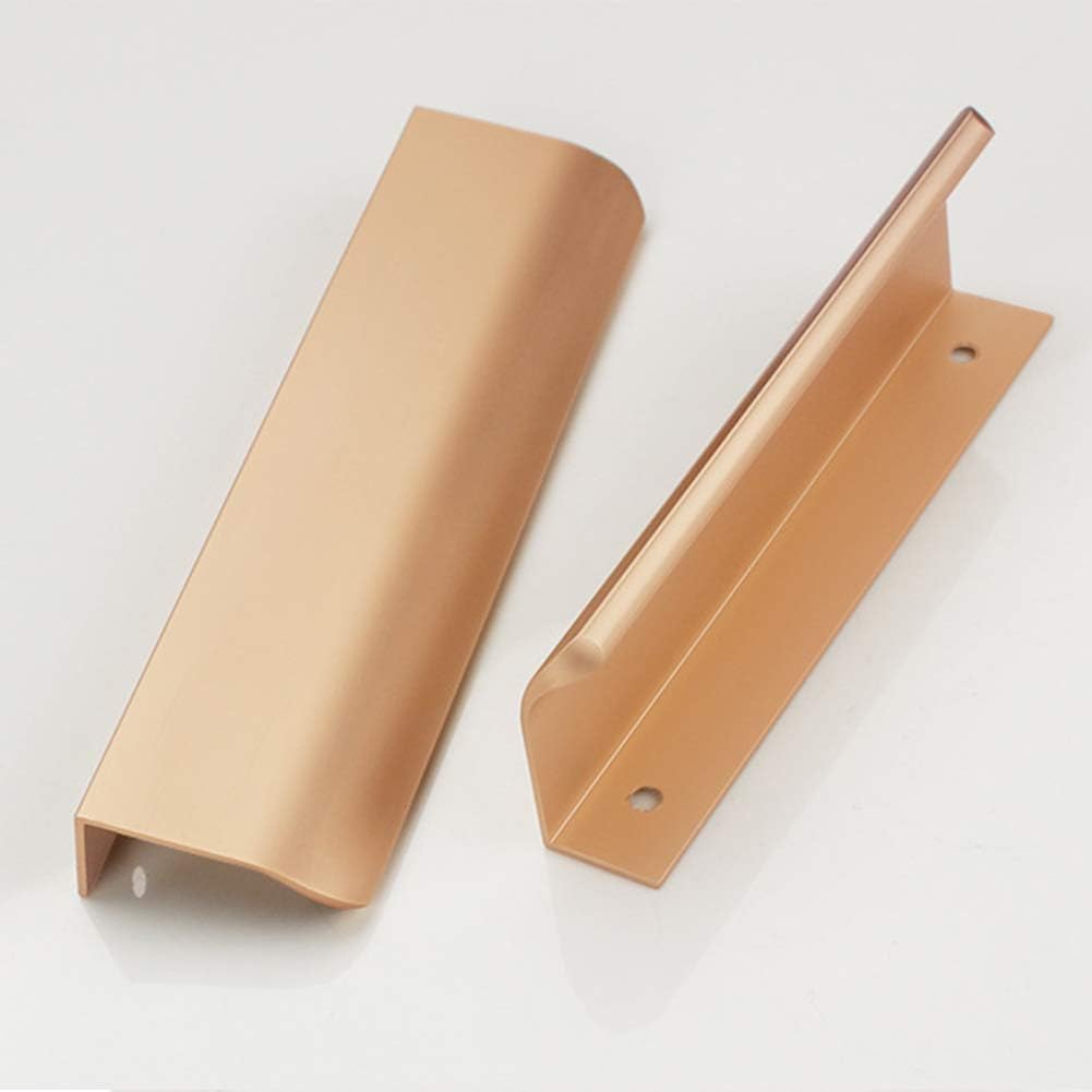 Orange Gold 150mm Finger Edge Pull Drawer Handles K789287