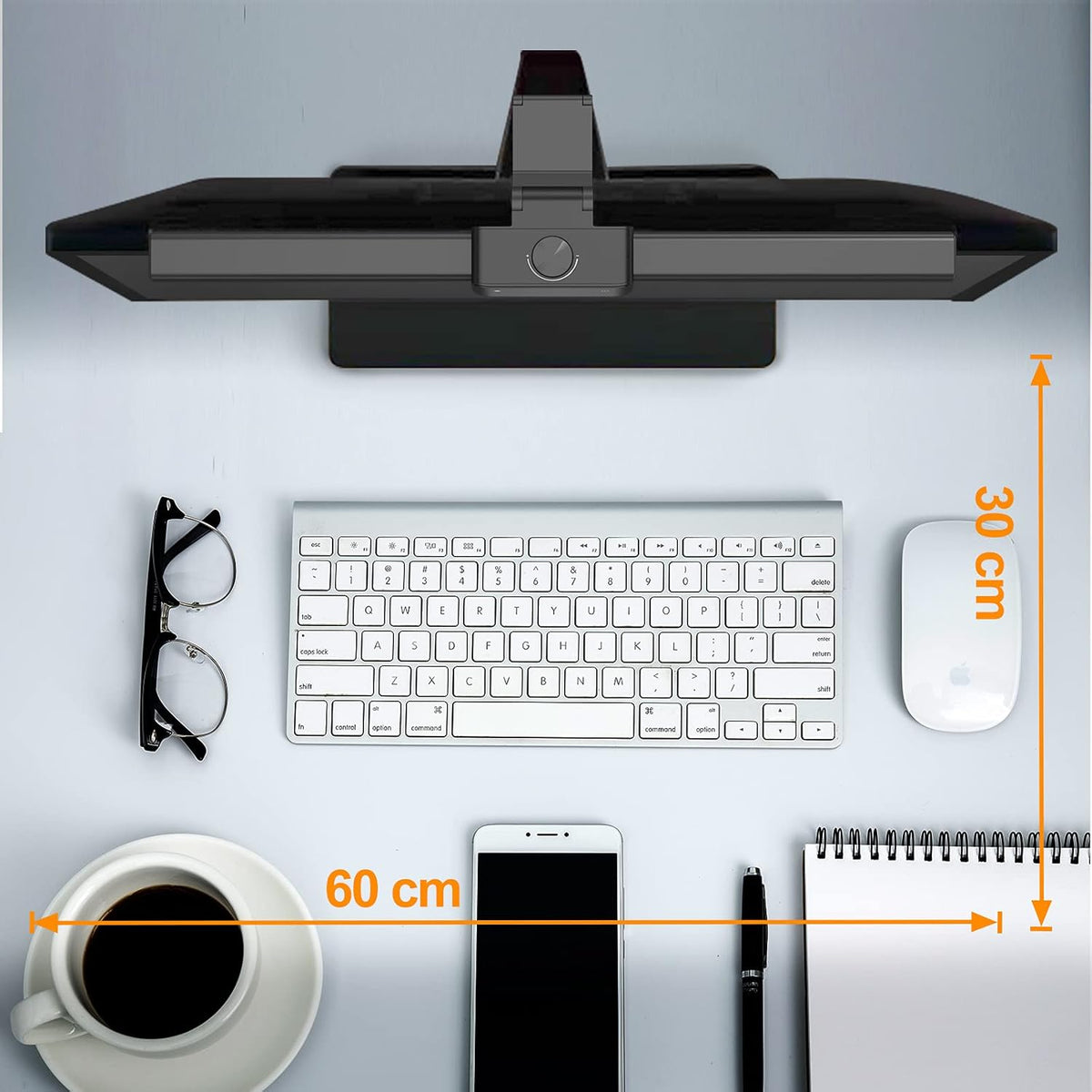 Monitor Light Bar with Stepless Dimming and 3 Color Temperature S94691