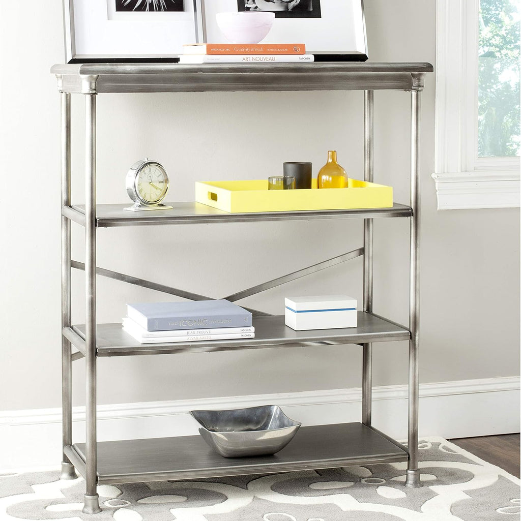 Dark Silver Large Bookcase J57738