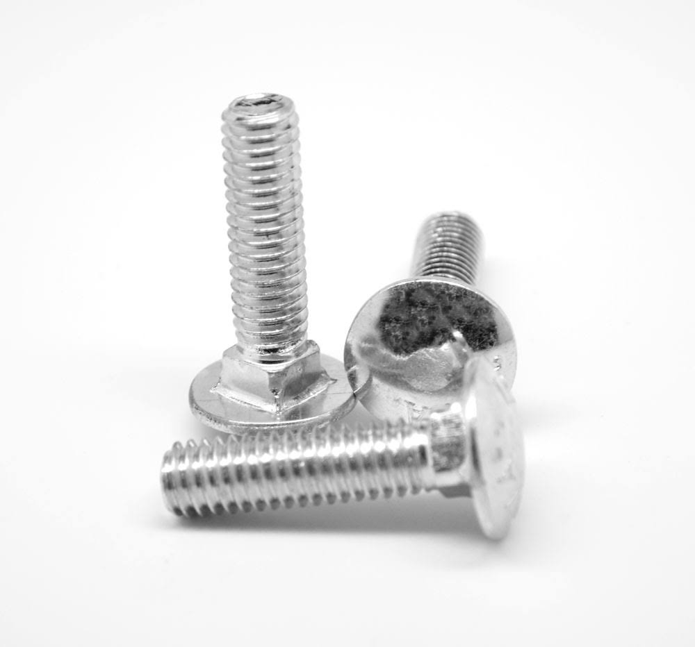 5/16x22-18 x 4 1/2x22 Coarse Thread Grade 5 Carriage Bolt Medium Carbon Steel Zinc Plated R99375