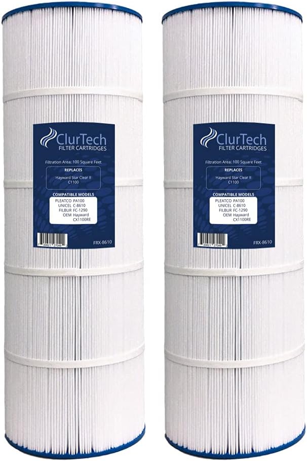 2 Pack White Pool Filter Cartridge E4645