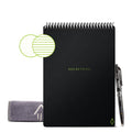 Black Reusable Spiral Notepad W603