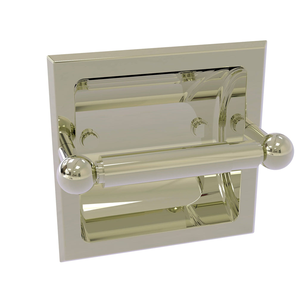 Recessed Toilet Paper Holder Polished Nickel D991