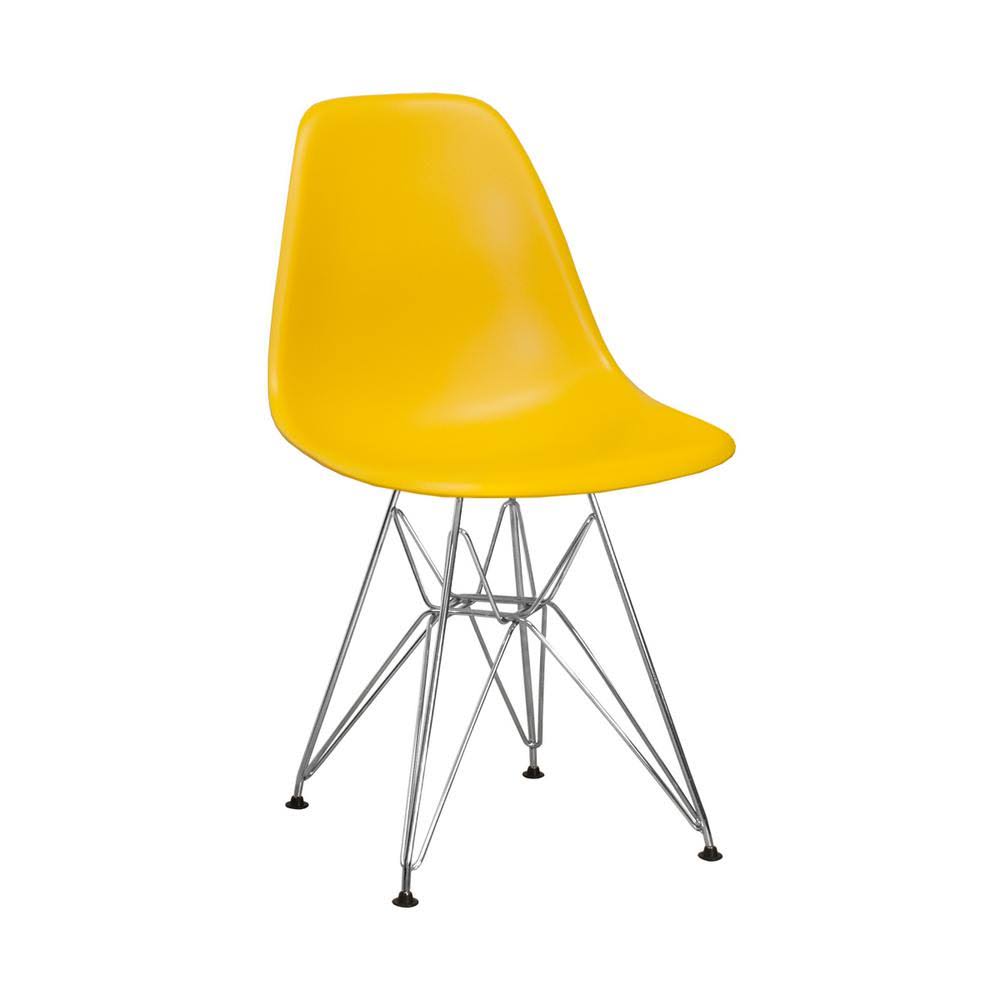 Yellow Side Chair Set of 2 L267