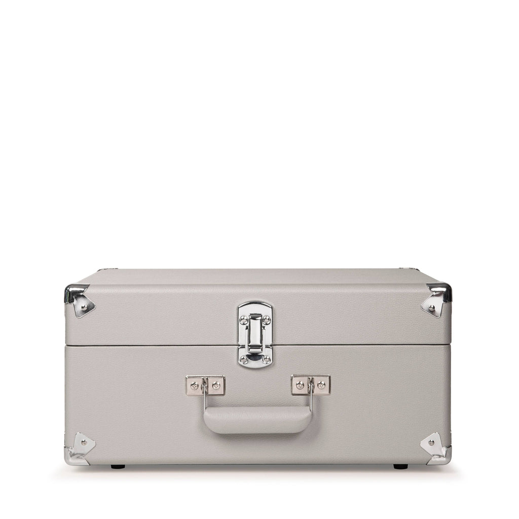 Gray Portable Turntable E1704