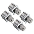 4.1" Stainless Steel Table Legs for 2" Square Tubing Q533325