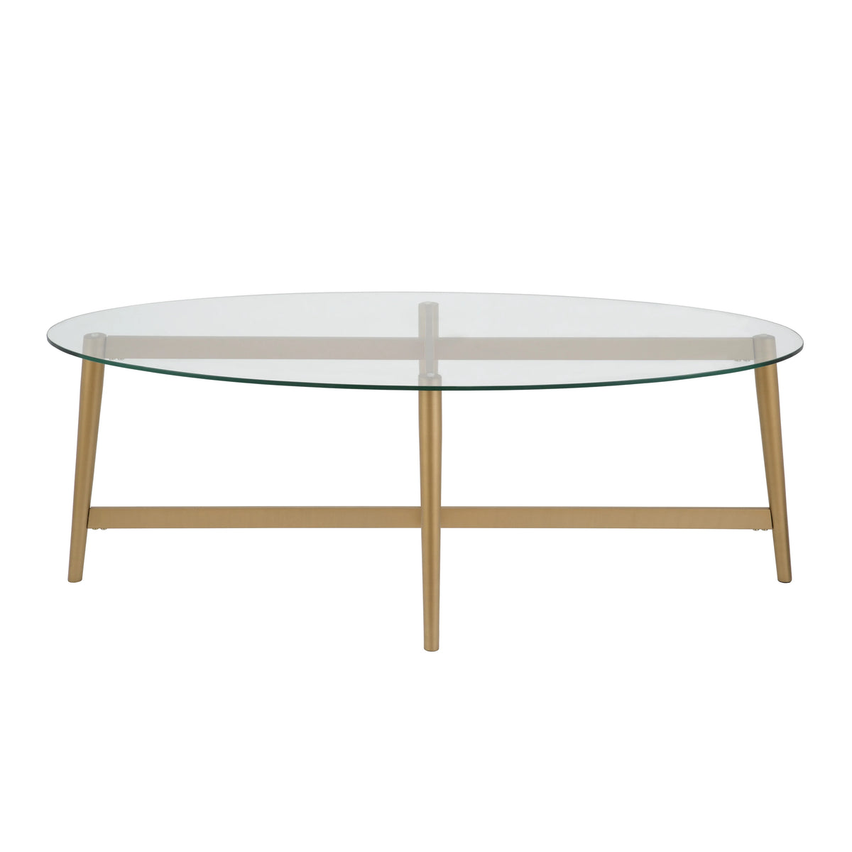 50.5" Wide Oval Coffee Table M755453
