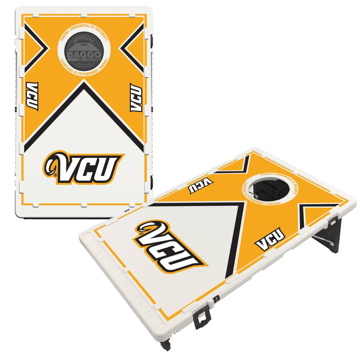 Vintage Cornhole Board Tailgate Toss Set D378669