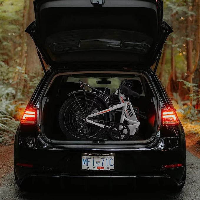 Folding Electric Bike 750W 48V 20inch Black K592551