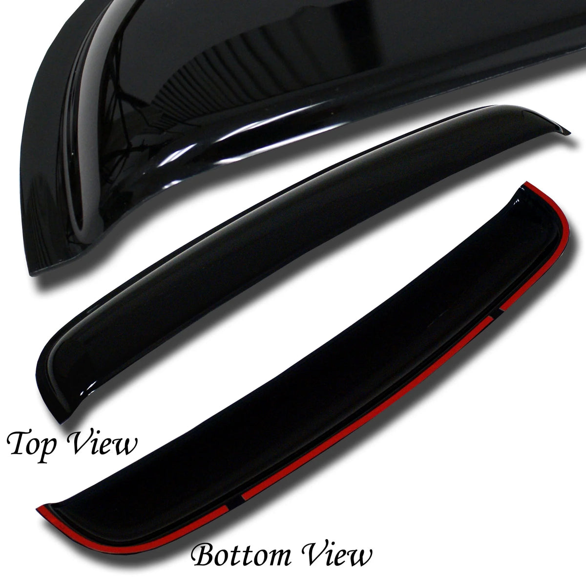 Outside Mount Window Visor Deflector and Sunroof 5 Pcs Set G335