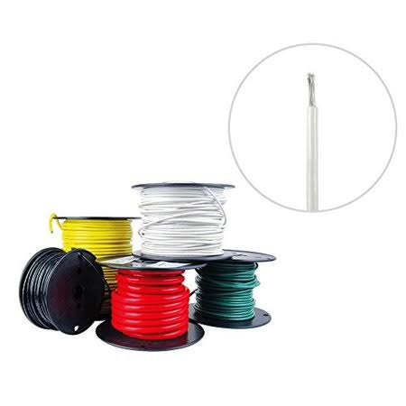10 AWG Tinned Copper Primary Boat Cable 100 ft. White I727