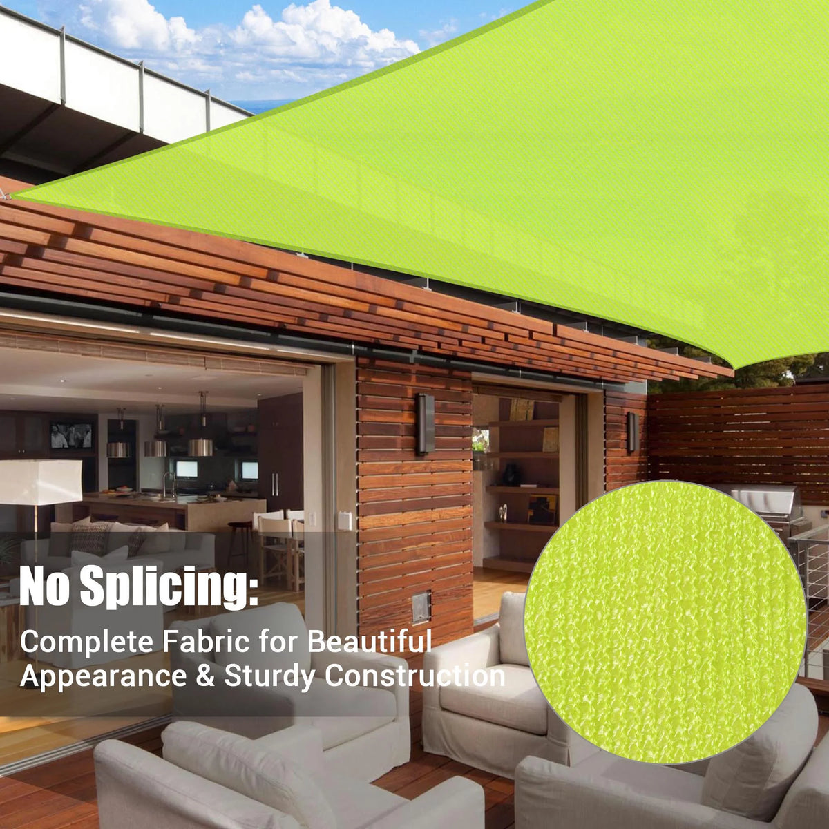 2 Pack 20x16 Ft 97% UV Block Rectangle Sun Shade Sail Canopy V1465