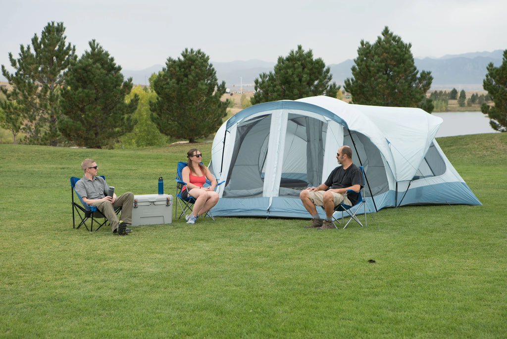 14-Person 18 ft. x 18 ft. Family Tent with 3 Doors I5570