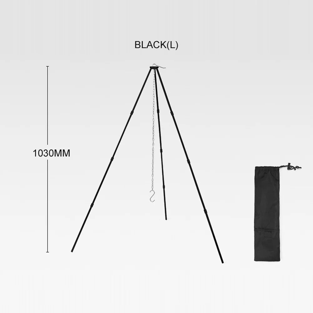 Detachable Campfire Tripod Bonfire Rack W797