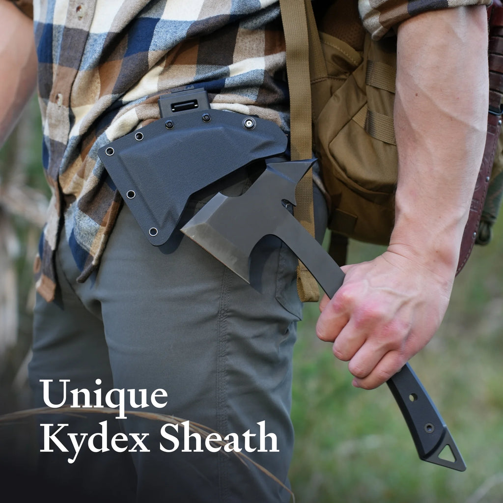Black Stainless Steel Hatchet E6826