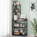 Black 5 Tier Corner Shelf F684623