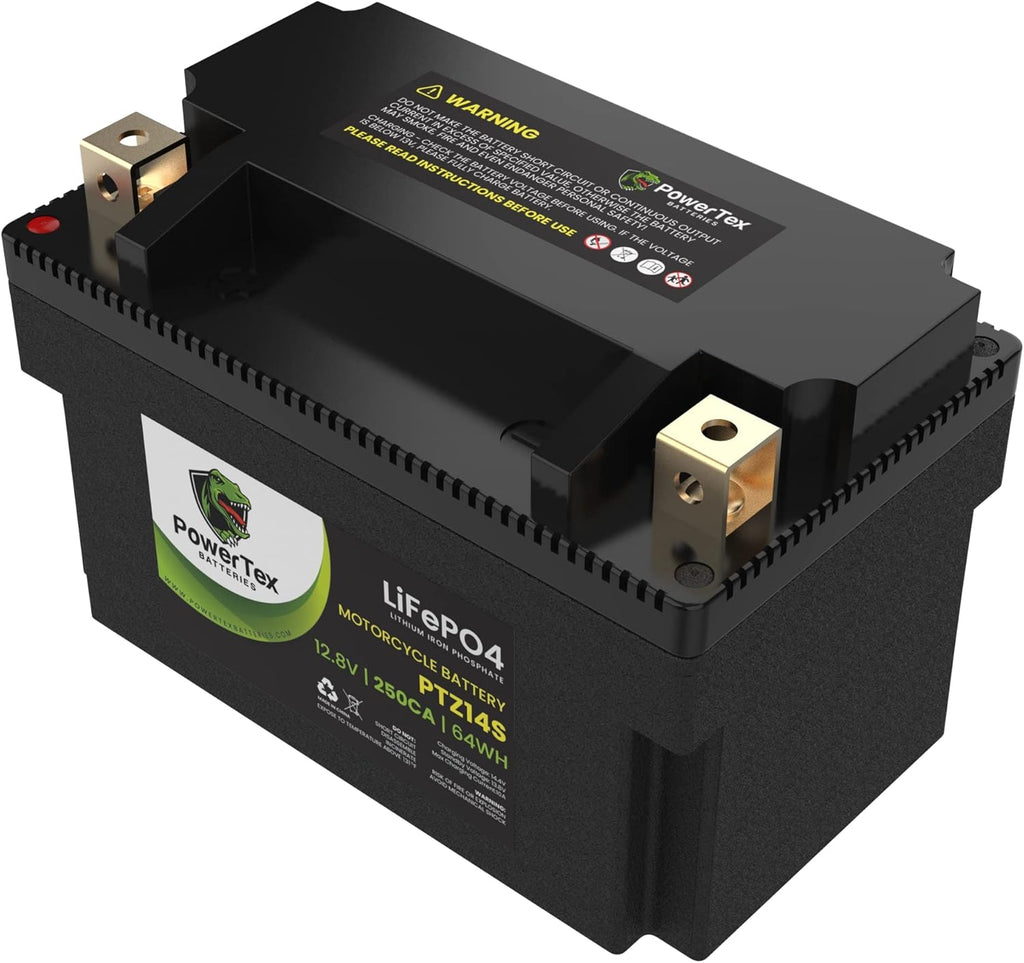 Lithium Ion LiFePO4 Motorcycle Battery V186