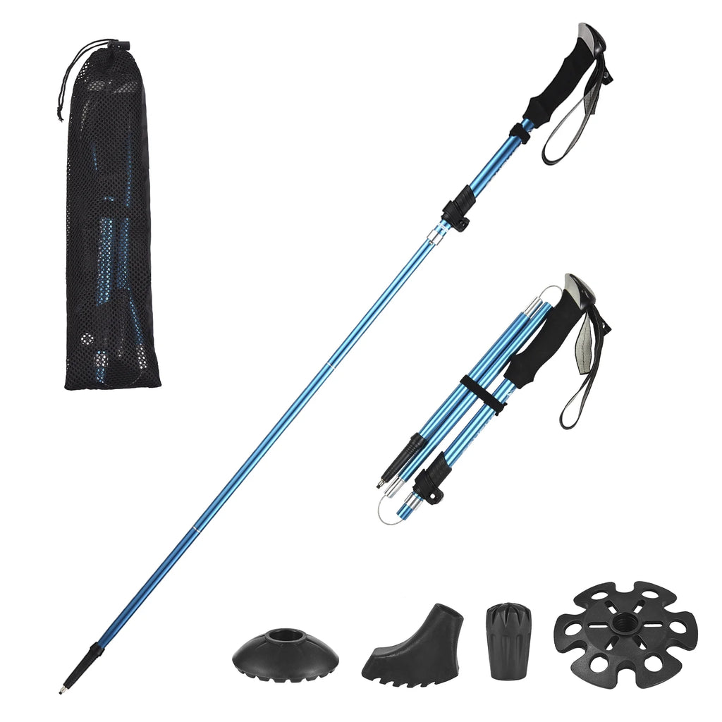 Blue Adjustable Trekking Pole G13350