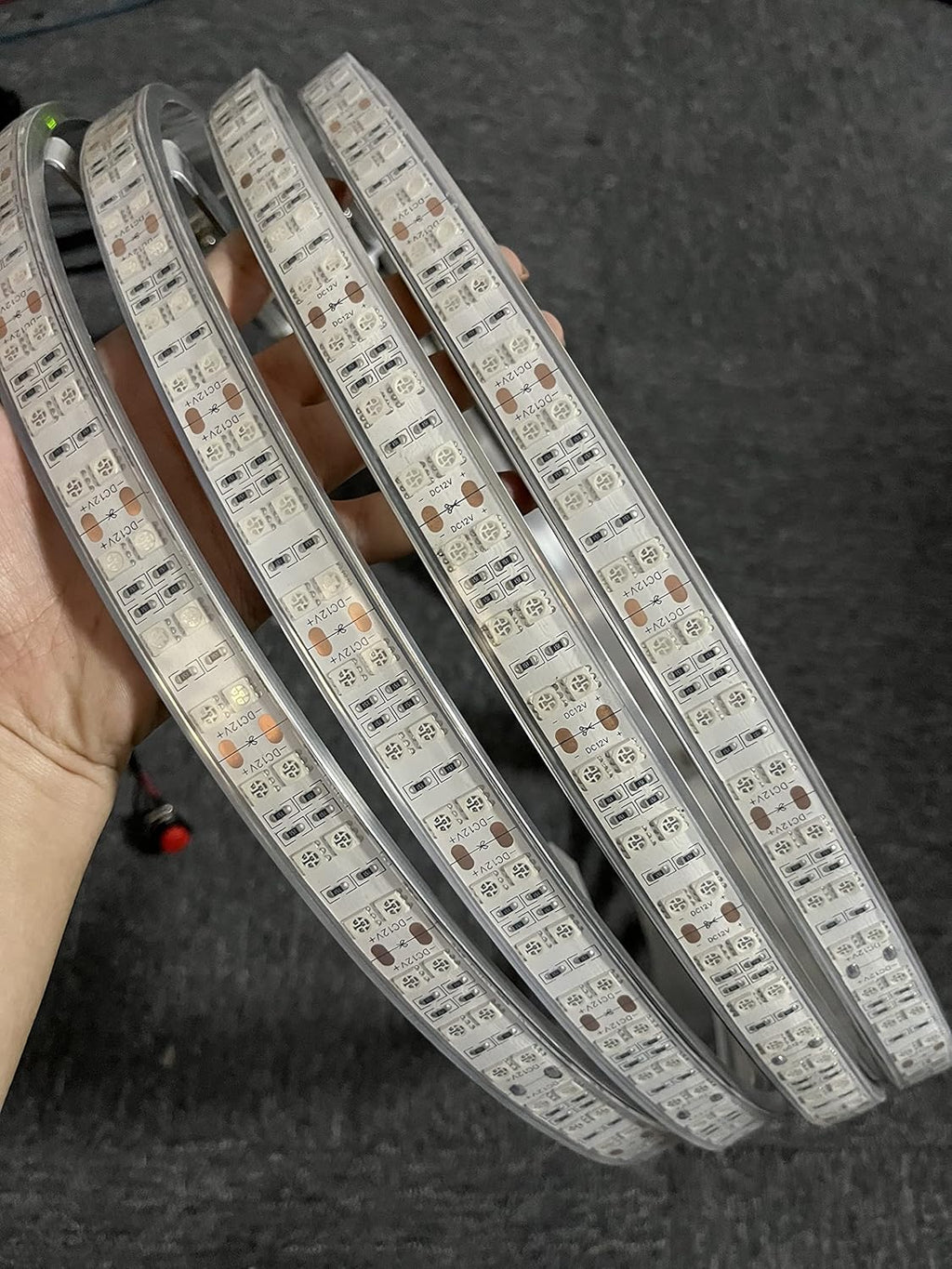 15.5" IP68 Green LED Wheel Rim Lights for Truck M807272