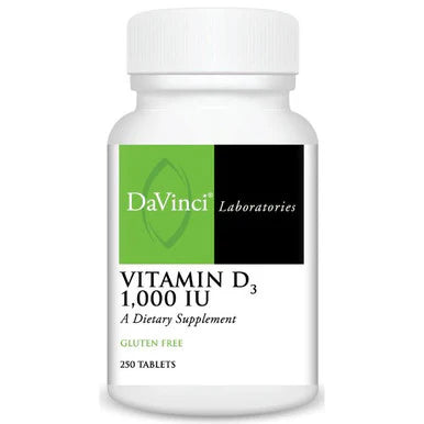 Vitamin D3 1000 IU 250T R89407