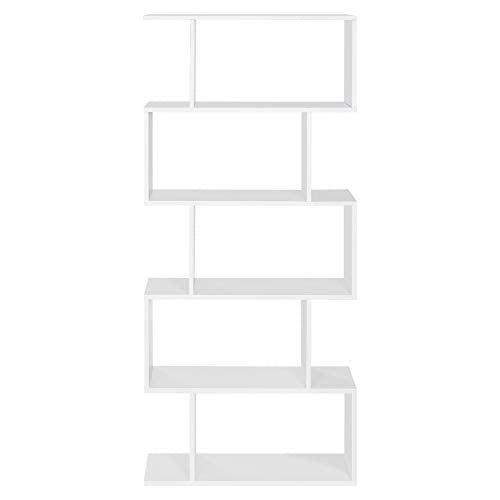 Ebony Black 5-Tier Bookshelf Q8446