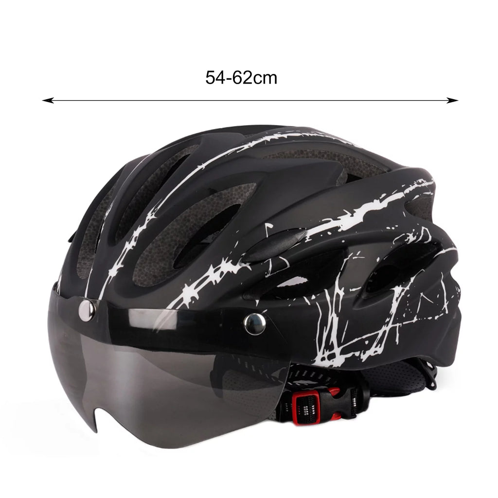 Ultralight Adjustable Cycling Helmet with Goggles N532005
