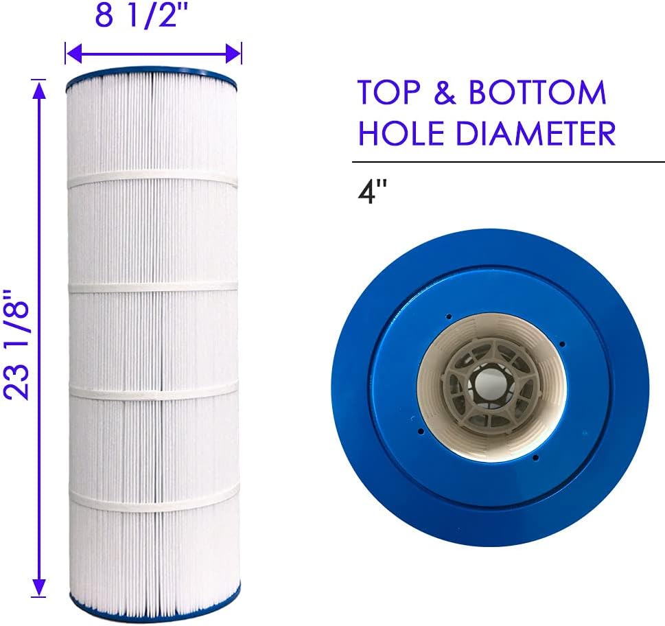 2 Pack White Pool Filter Cartridge E4645