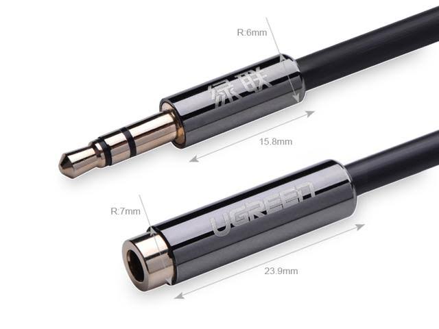 3.5mm Male to Female Stereo Audio Extension Cable B28005