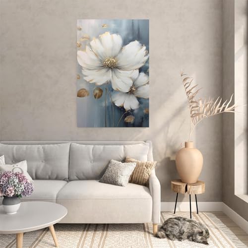 Canvas Wall Art Print - Vintage Butterfly Poster G2143