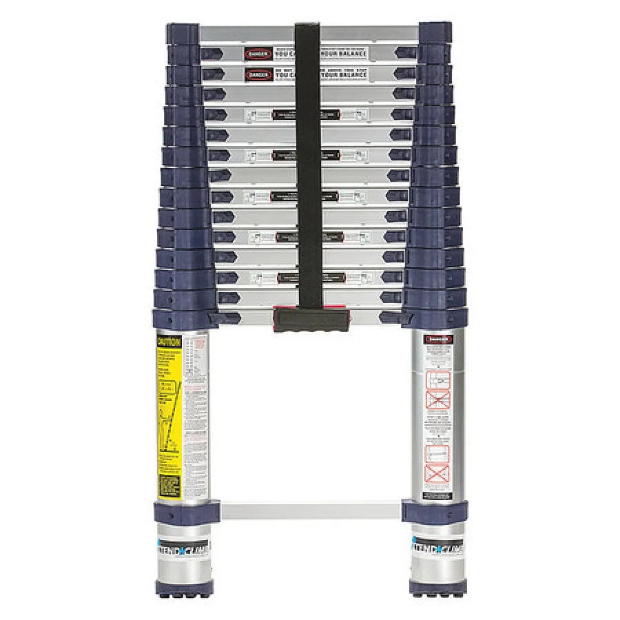 Telescoping Ladder, Extended 15 ft. 6" H U982884
