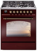 30 Dual Fuel Propane Gas Range Q198