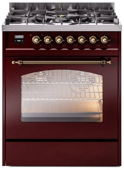 30 Dual Fuel Propane Gas Range Q198