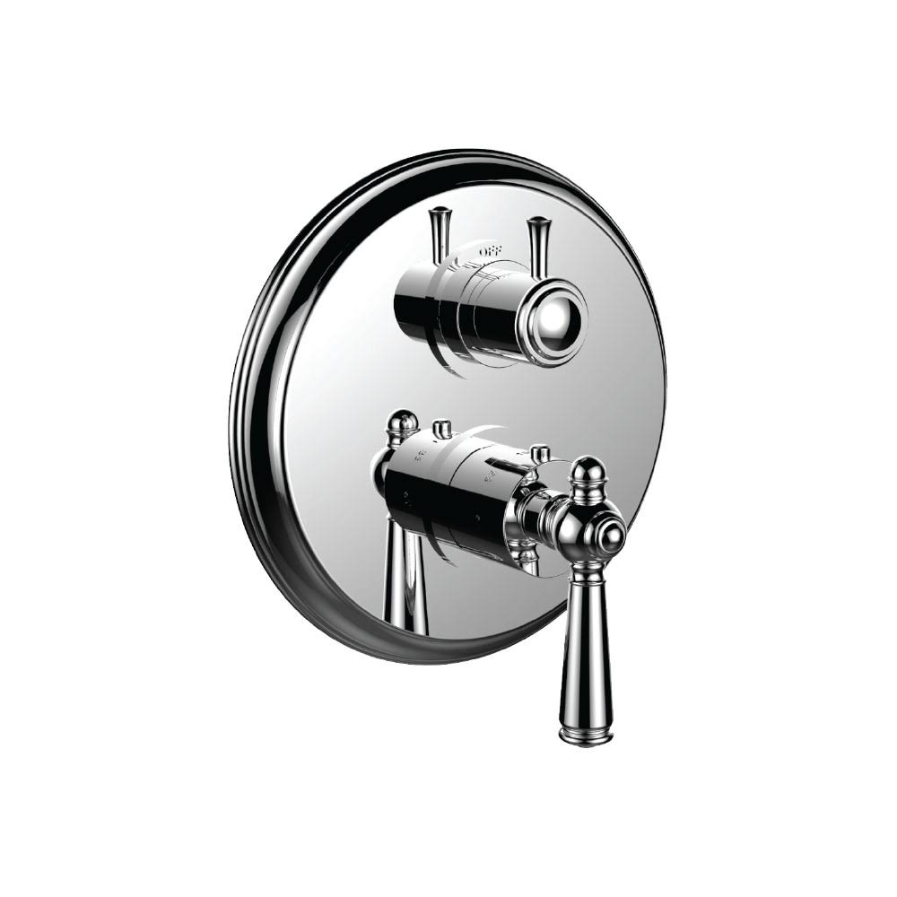 Polished Chrome Thermostatic Trim with 3-Way Diverter R667994