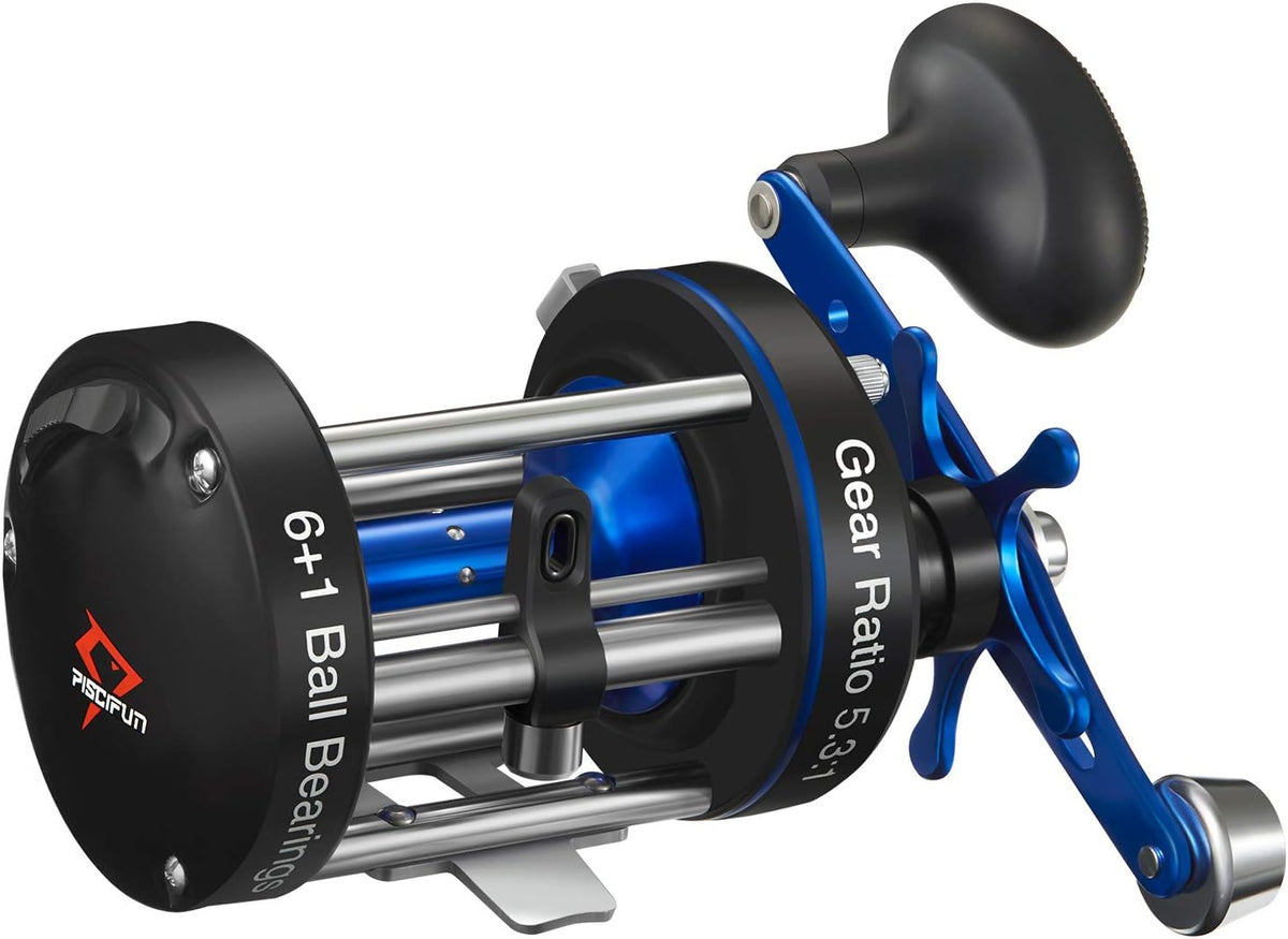Round Baitcasting Reel Pack of 2 W497848