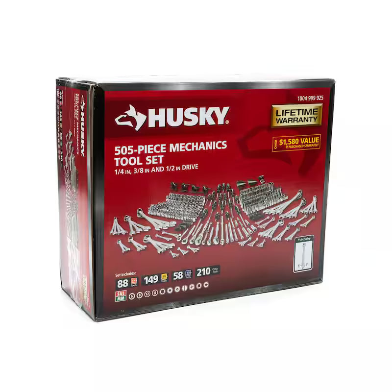 SAE/Metric Mechanics Tools Set 505-Piece B87127